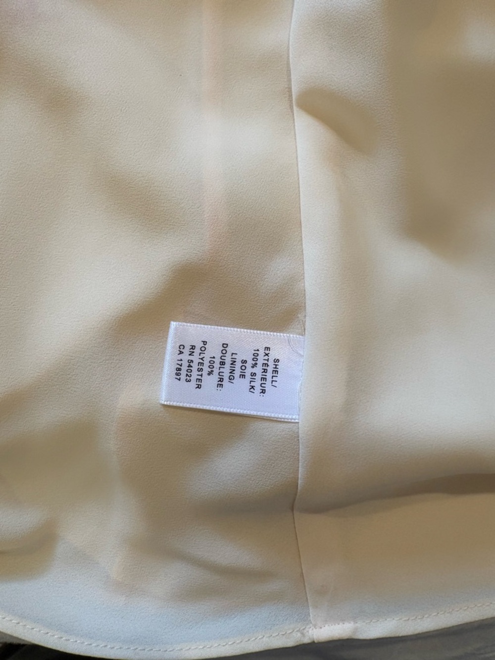 BR Silk Skirt - Peach color with Pink Florals - Picture 4 of 7